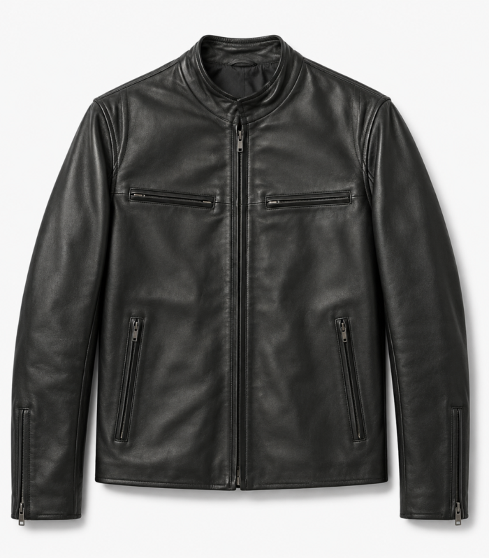 Novyxe Vanta Edge Leather Jacket